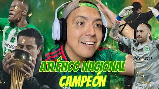 MEXICANO reacciona al Campeonato del Atlético Nacional de Medellín