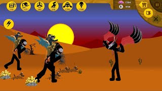 MISSIONS MAX LEVEL INSANE DIFFICULTY FINAL BOSSES KAI RAIDER Vs SICKLEWRATH LEADER -STICK WAR LEGACY