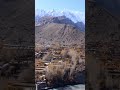 Hussaini Suspension bridge view from the mountains 🌄🏔️⛰️🍁🍁