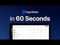 App Radar: App Store Optimization tool in 60 Seconds ✅