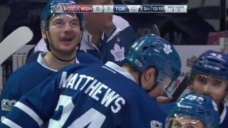 Auston Matthews 4th NHL Playoff Goal! 4/23/2017 - (Washington Capitals vs Toronto Maple Leafs)