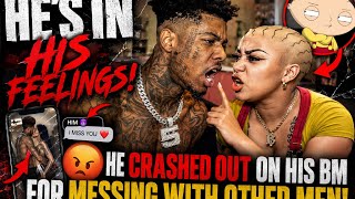 BLUEFACE CRASHES OUT ON HIS BM AFTER SHE WAS CAUGHT HOOKING UP WITH SECURITY