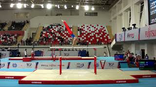 2nd FIG Artistic Gymnastics Junior World Championships. PB Qual DANEK Jonas (CZE)