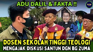 DOSEN INTELEK  Sekolah Tinggi Teologi Mendatangi Bang ZUMA, ADU DALIL Tak Terhindarkan‼️