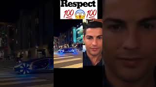 Respect 😱😱#shorts #viral #ytshorts #respect # Ronaldo #youtubeshorts #viralshorts# Cr7#trending