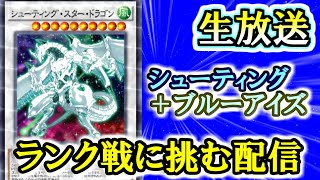 【遊戯王デュエルリンクス】シューティングスターとブルーアイズでランク戦に挑む配信【シューティングスタードラゴン】