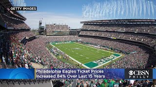 Report: Philadelphia Eagles Tickets Increase 84% Over Last 15 Years