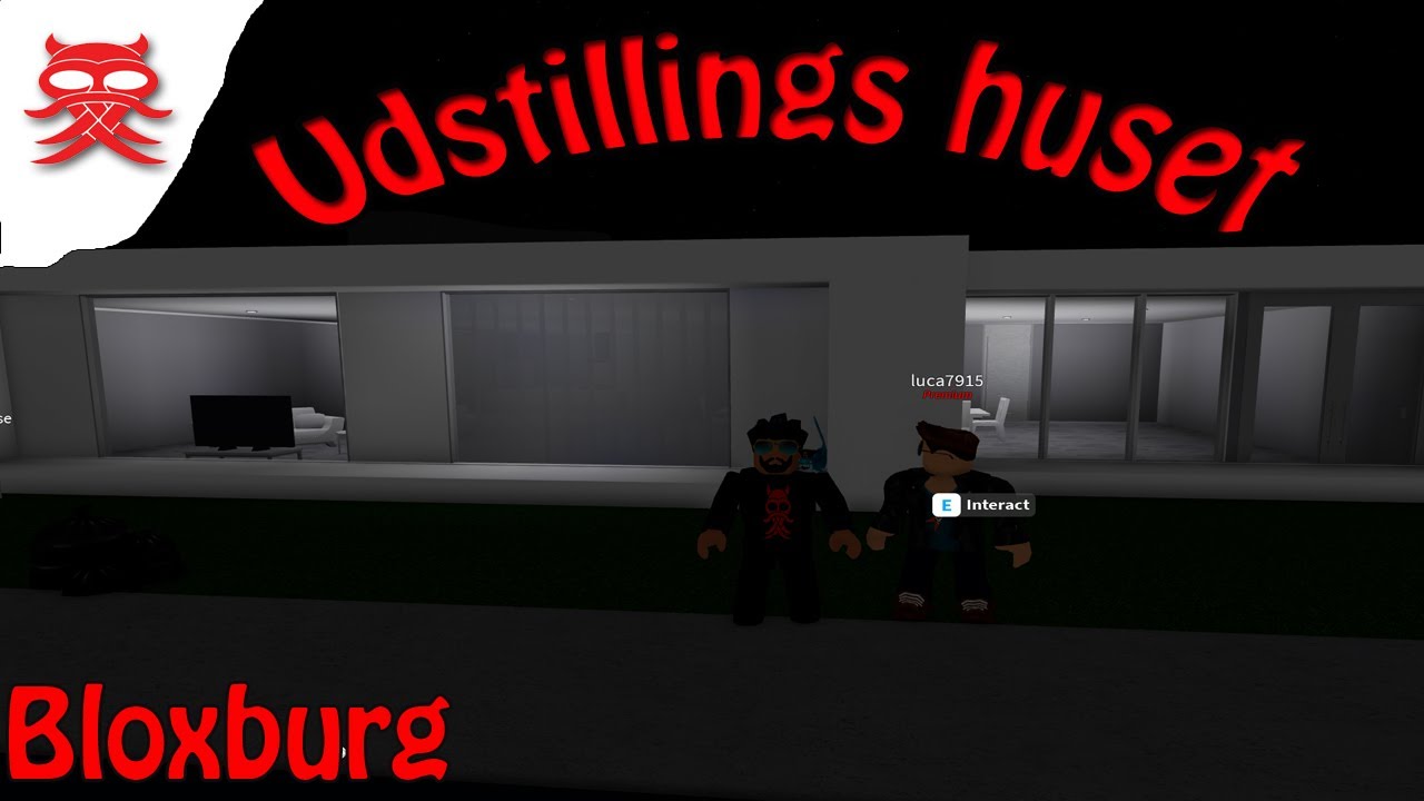 Udstillings Huset - Bloxburg - Dansk Roblox - YouTube