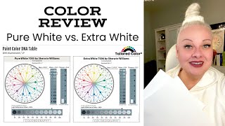 Pure White vs. Extra White by Sherwin Williams | Color Review