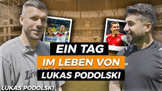 Ein Tag im Leben von Lukas Podolski...
