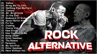 Alternative Rock Of The 90s 2000s 🔥 Evanescence, Linkin Park, Nickelback, Coldplay, Green Day