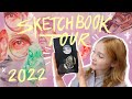 Sketchbook Tour 2022 ✷  flip through and chat