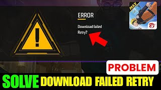 Free Fire Max Download Failed Retry Problem SOLUTION✅ || Free Fire Download Failed Retry Error Fix