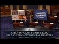 Reid to GOP: Fund FEMA, Help Victims of Natural Disaster