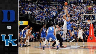 Duke vs. Kentucky Basketball Highlights (2018-19)