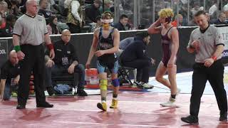 2022 NJ State  Finals Consis 132lb Ryan Kozdra vs L Geleta