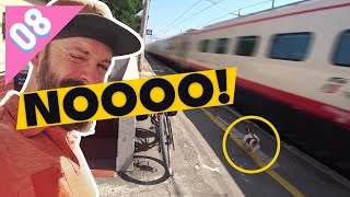 😲 QUE NO TE PASE ESTO VIAJANDO EN BICICLETA (tenemos problemas) - EP08 - ITALIA EN BICICLETA