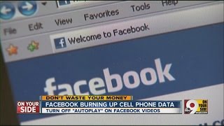 Facebook Burning Up Cell Phone Data