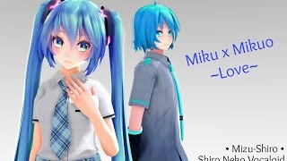 【MMD】Miku x Mikuo ~Love~