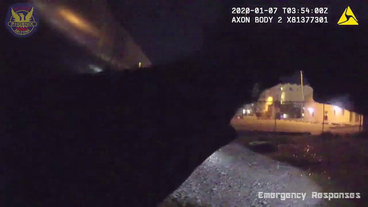 Phoenix Police Body Cam Shows Police Shooting Man - YouTube