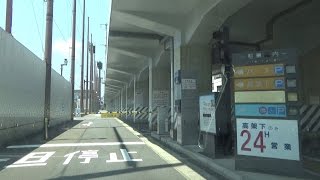 【車載動画】松山町駐車場(入庫～出庫)・県営野球場駐車場(入庫～出庫)