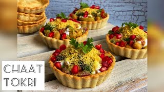 Chaat Tokri | Healthy Chaat Tokri | Oil Free Chaat Tokri in Airfryer | Katori Chaat | Iftar Snacks