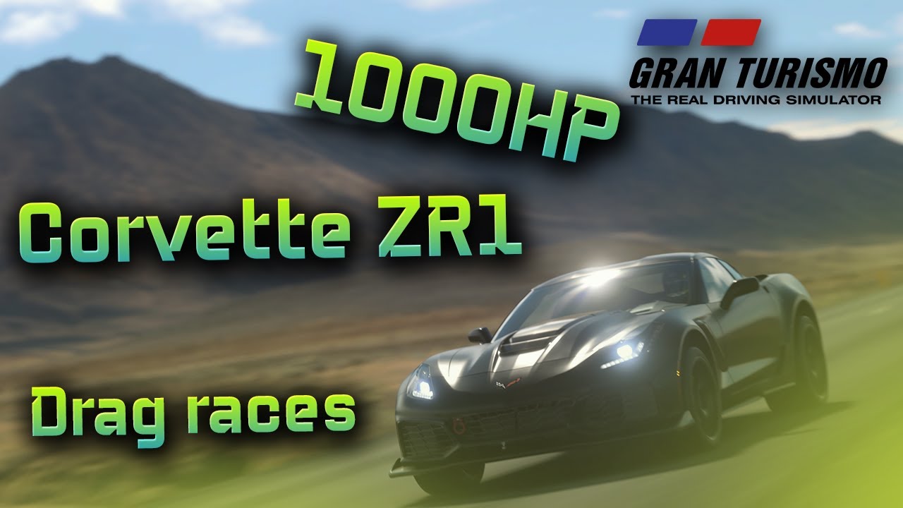 Gran Turismo 7 1000hp Chevrolet Corvette Zr1 Drag Racing 4k60 Hdr