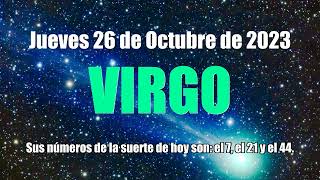 VIRGO - HOY PUEDE SER UN DIA ESPECIAL ❤️ AMOR ❤️ suerte✅ 26-OCTUBRE-2023 #tarot #virgo #horoscopo