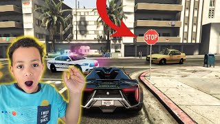 Playing GTA 5 Without BREAKING LAWS!