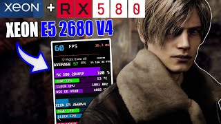 Resident Evil 4 REMAKE - RODOU LISO no PC Gamer de R$1500 ? | Xeon E5 2680v4 + RX580 8GB