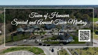 Live: Hanover Town Meeting, May 2026 (Night 1, May 4, 2026)