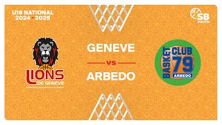 U16 National｜Day 6: GENEVE vs. ARBEDO