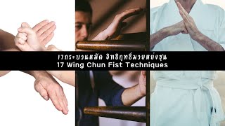 17 กระบวนหมัด อิทธิฤทธิ์มวยหย่งชุน Wing Chun Fist Techniques