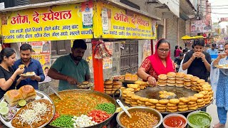 Mother & son 4pm street food cart | Indian street food | Food ASMR