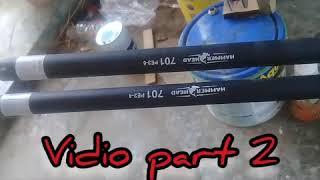 test joran popping pe 3-6.blank hammerhead 701 #hammerhead