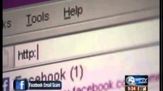 Facebook email scam
