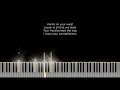 constellations piano version jade lemac lower key karaoke piano instrumental u0026 lyrics