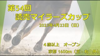 【競馬予想】2023年第54回読売マイラーズカップ_予想