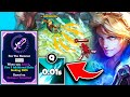 Ezreal, but every Q has no cooldown and fires 5 missiles that burst your health bar