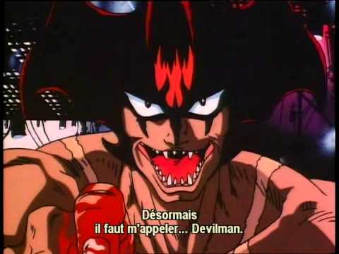 Devilman Oav Première Transformation Youtube