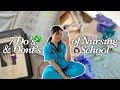 7 Do's and Dont's of Nursing School ✅🙅🏻‍♀️