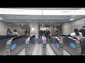 【4k乗換動画】東京駅　東海道・山陽新幹線―１－２番線　中央快速線　乗換え　pimi palm2pro で撮影4k30p