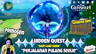 HIDDEN Quest - "Perjalanan Pulang Seelie" &  "Dari Luar Sana" - Genshin Impact