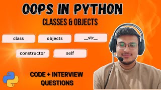 Python OOP: Classes, Objects & Constructors Explained | self, Attributes & Magic str