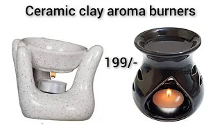 Amazon Best and beautiful Ceramic Aroma Burners with prices and links| Amazon shopping