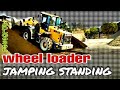 Penataan Material dalam kondisi darurat.. jamping standing #wheelloader