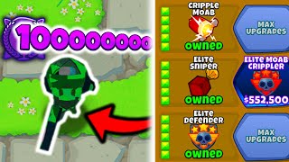 The HACKED Degree 1 BILLION Sniper Paragon Will Blow Your Mind in BTD6