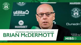 Brian McDermott on Joining Hibs and Scouting in Scotland | Director of Football Press Conference