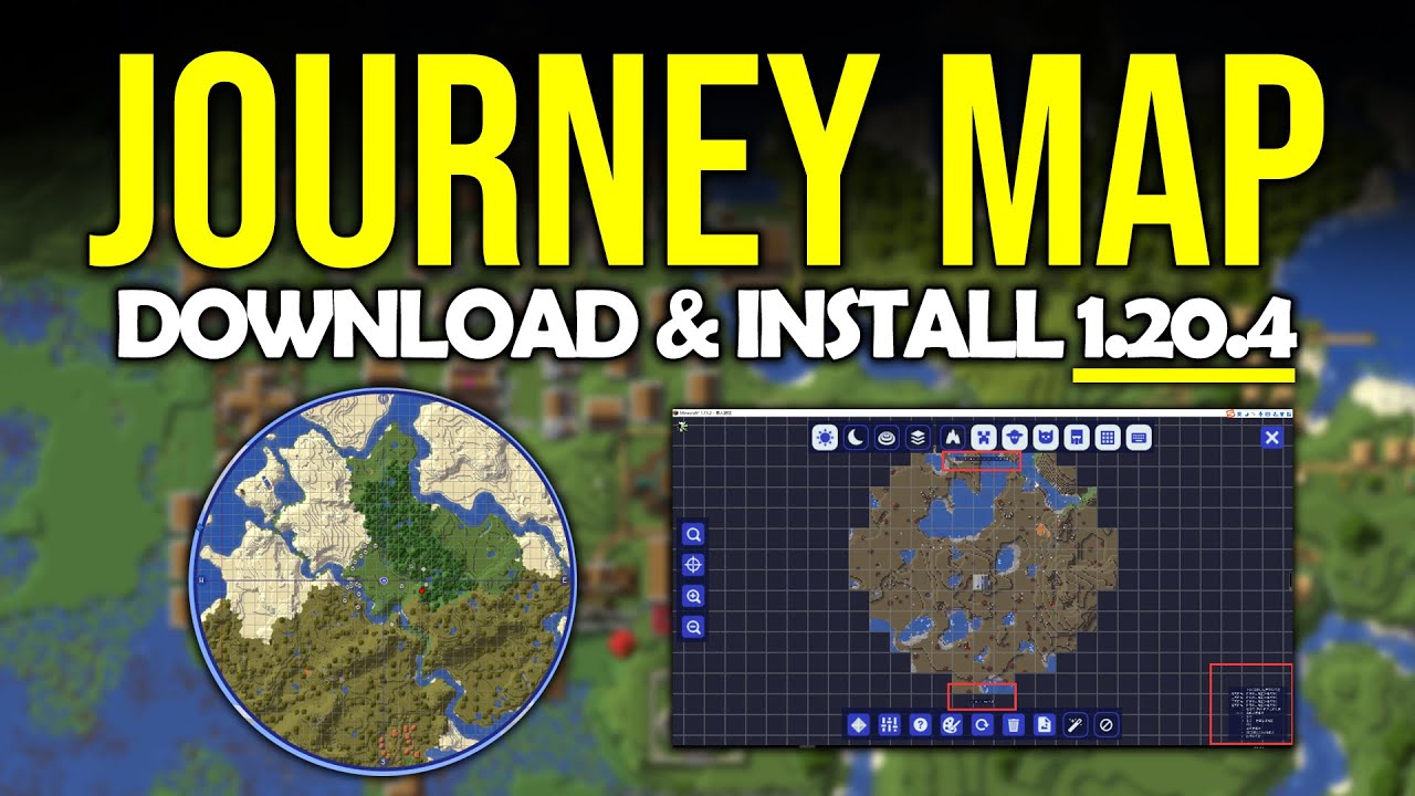 How To Download Install The Journeymap Mod In Minecraft 1 20 4