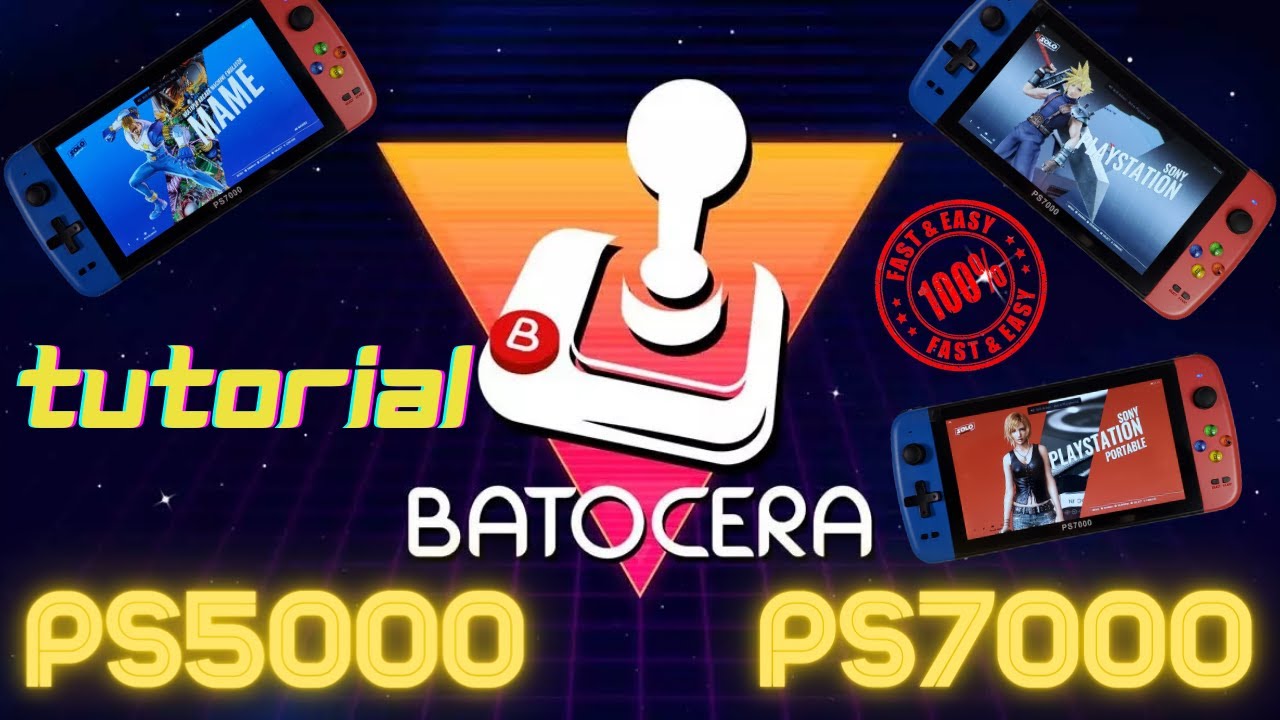 Tutorial Instalar Batocera En PS7000 Y PS5000 SUPER FACIL!!! - YouTube